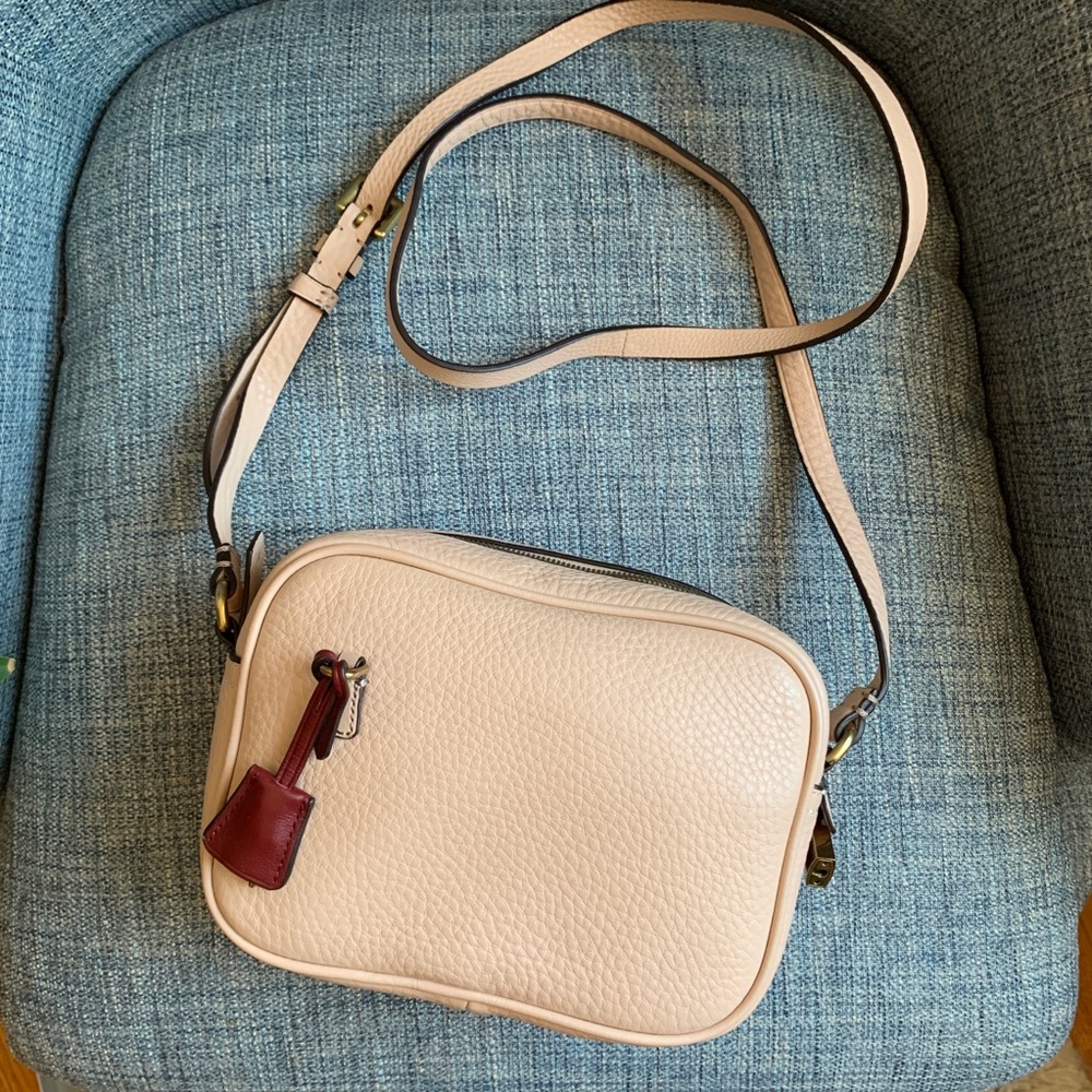 Jcrew crossbody bag. Pink / blush color